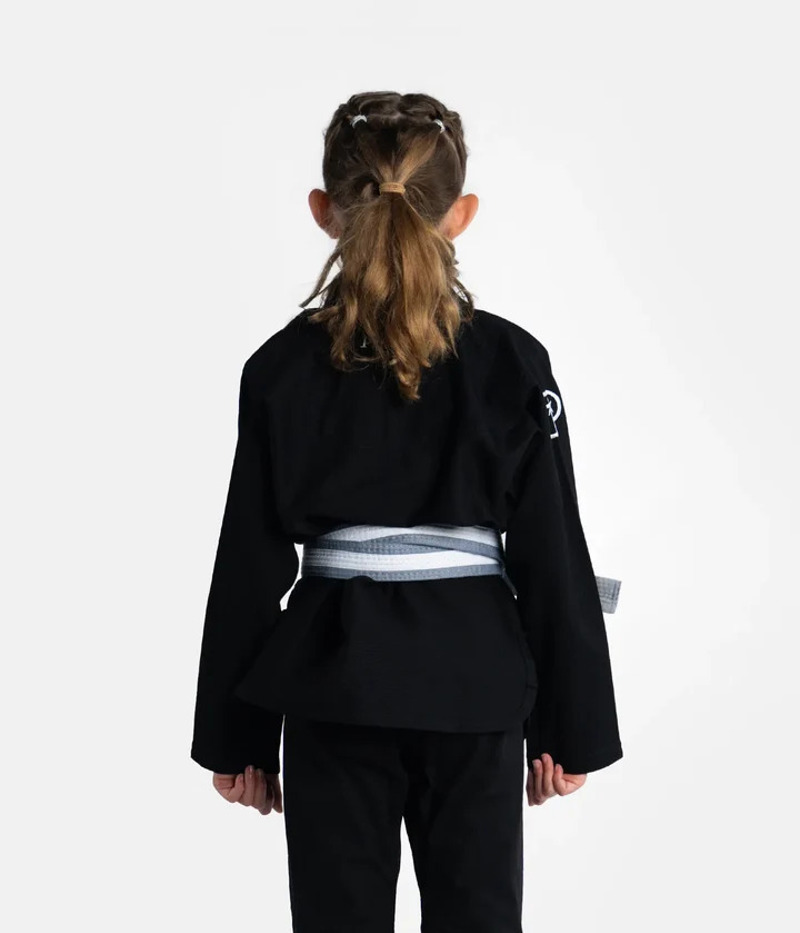Progress Kids academy Kimono -black
